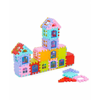 House Building Blocks (Set-1) 72 Pcs