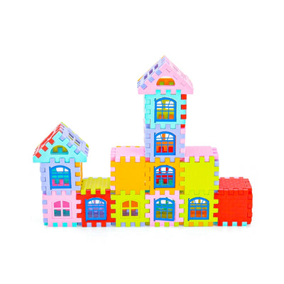 House Building Blocks (Set-1) 72 Pcs