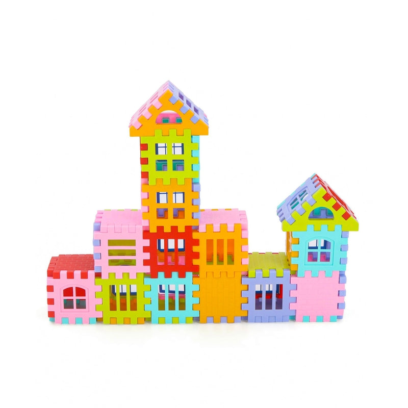 House Building Blocks (Set-1) 72 Pcs