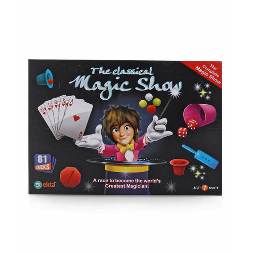 Ekta The Classical Magic Show Card Game - 81 Cards (8-14 Years)