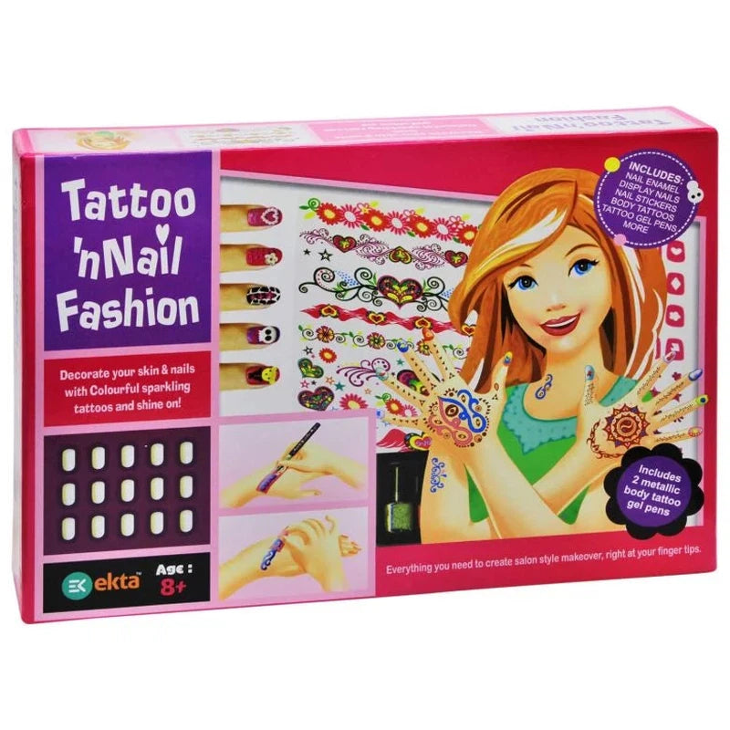 Tatto and Nail Fashion (Activity Kit) - GG