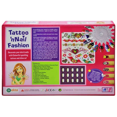 Tatto and Nail Fashion (Activity Kit) - GG