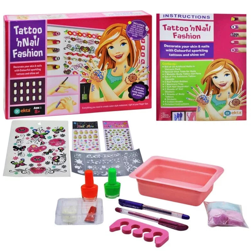 Tatto and Nail Fashion (Activity Kit) - GG