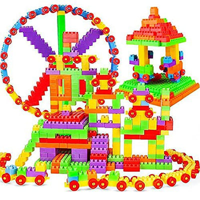 Building Blocks for Kids | Eductional & Learning Toy for Kids | 100+ Blocks (Multicolor)