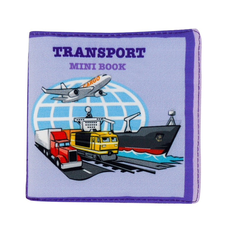 Transport Mini Cloth Book (English Educational Book)