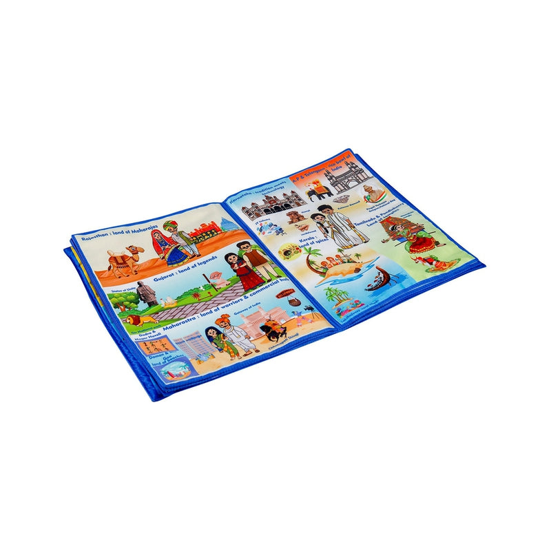 Namaste India Cloth Book (English Educational Book)