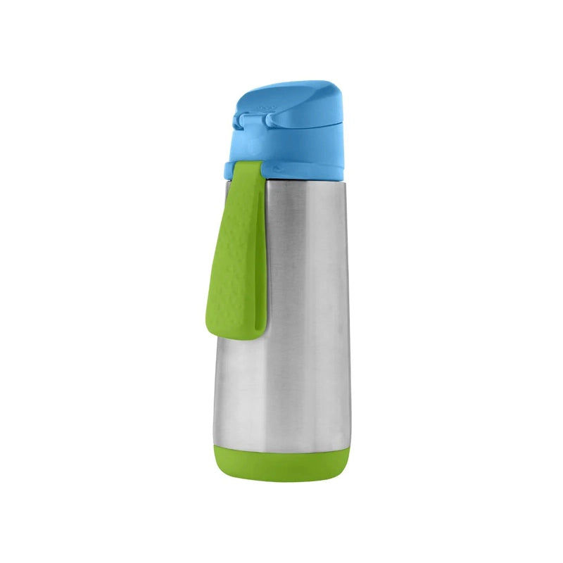 Insulated Sport Spout Drink Water Bottle 500ml Ocean Breeze Blue Green