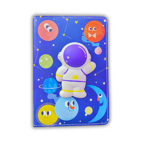 CuddleNest Squishy Astronaut Diary for kids - 100 pages