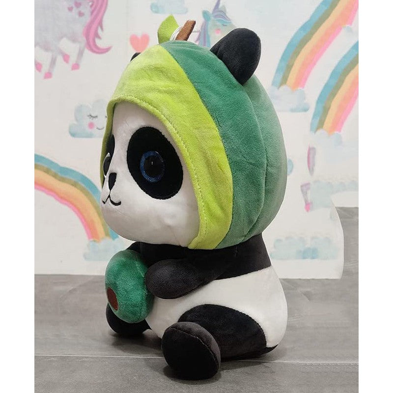 Avocado Panda Teddy Animal Soft Toy (Multicolour)