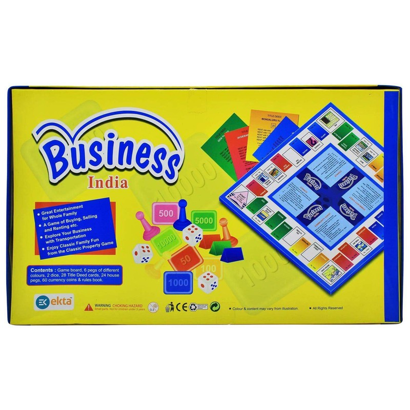 Business India Multiplayer Board Game - GG (6 Years till Grown Ups)