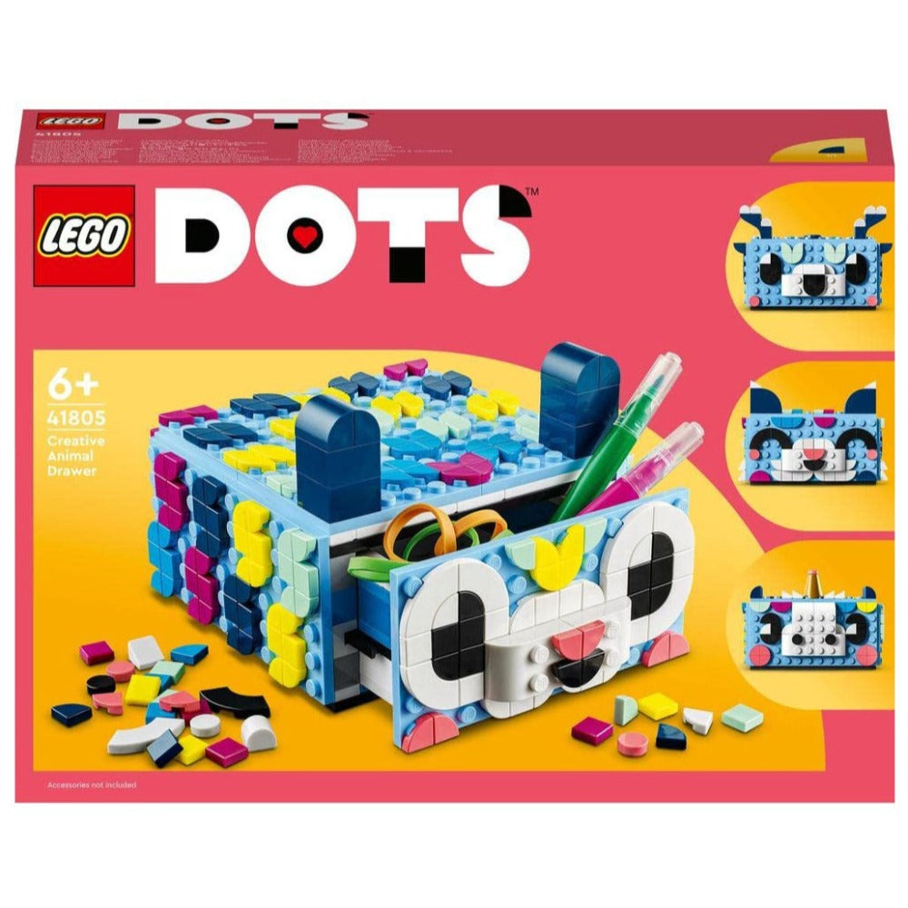 Lego DOTS Creative Animal Drawer Building Block Kit 643 Pieces 41805 (6  Years till Grown Ups)
