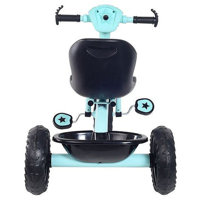 Chase Star Kids Tricycle with Parental Handle | Sea Green | COD Not Available