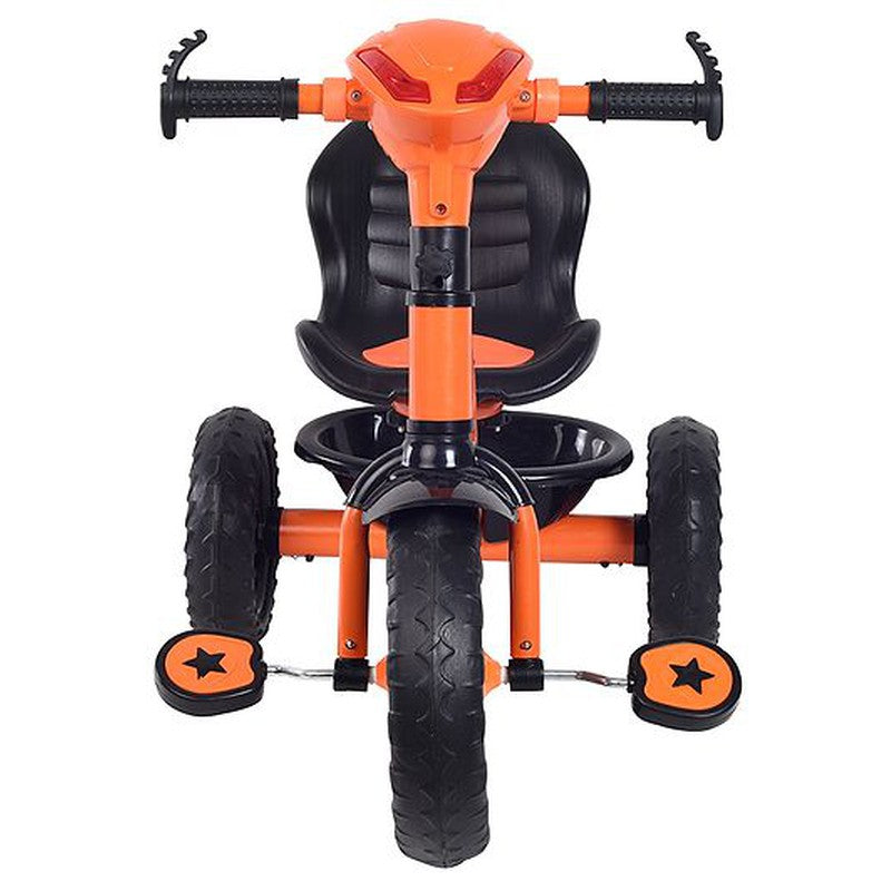 Chase Star Kids Tricycle with Parental Handle | Orange | COD Not Available