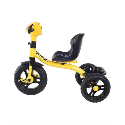 Chase Star Kids Tricycle with Parental Handle | Yellow | COD Not Available