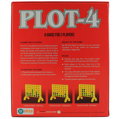 Plot 4 Board Fun Game - GG