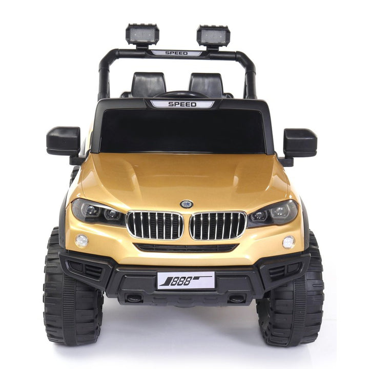 Rechargeable Battery Operated Ride-On Jeep for Kids with Light & Music | Battery Car | COD Not Available