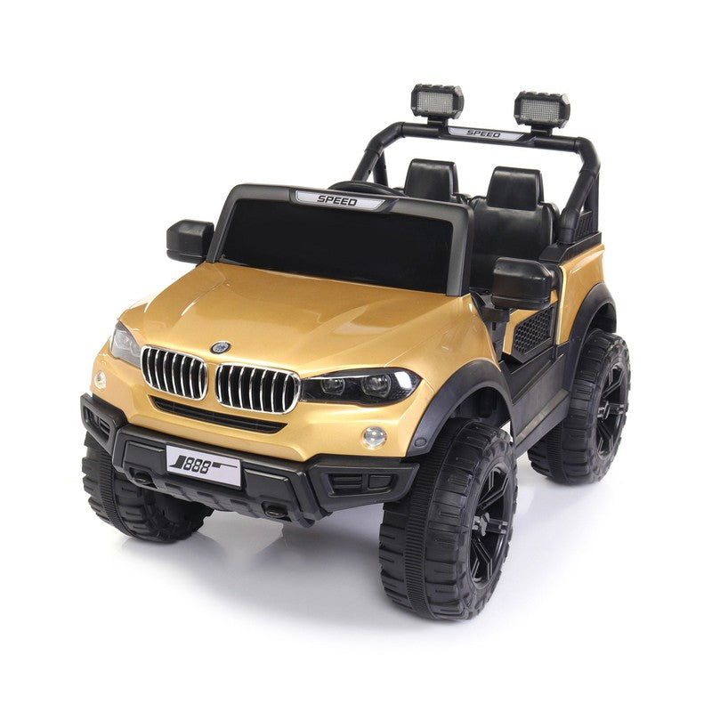 Rechargeable Battery Operated Ride-On Jeep for Kids with Light & Music | Battery Car | COD Not Available