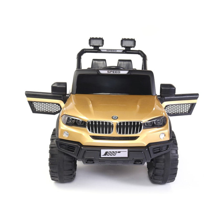 Rechargeable Battery Operated Ride-On Jeep for Kids with Light & Music | Battery Car | COD Not Available