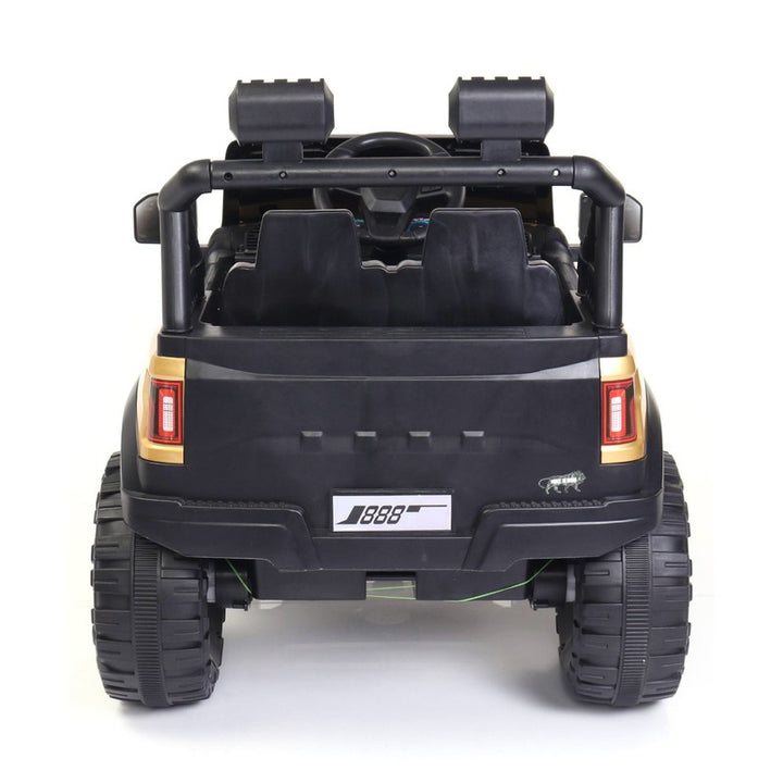 Rechargeable Battery Operated Ride-On Jeep for Kids with Light & Music | Battery Car | COD Not Available