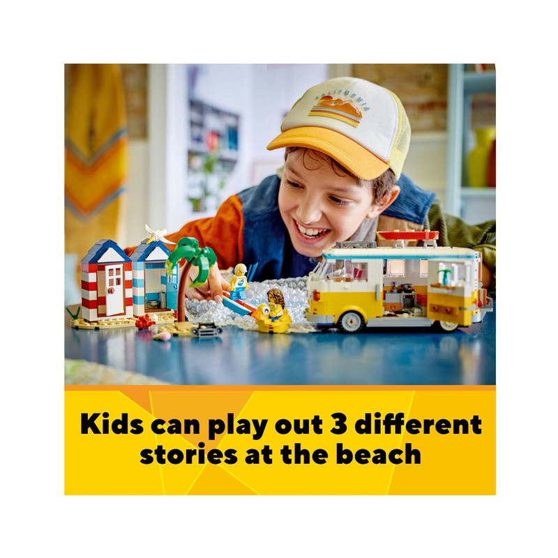 Buy Lego Creator Beach Camper Van Building Set 556 Pieces