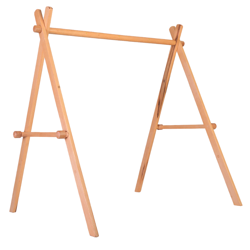 Wooden Play Frame for Hanging Rattles