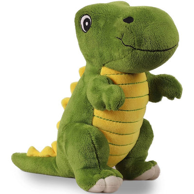 Cute Dinosaur Soft Toy (Green) - Height 7 Inches