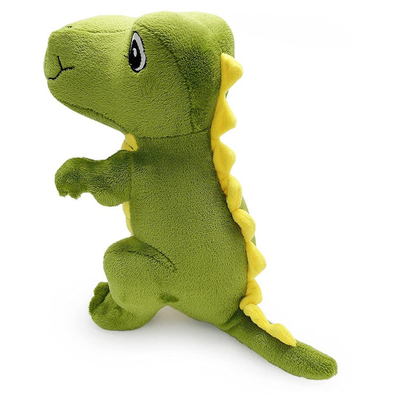 Cute Dinosaur Soft Toy (Green) - Height 7 Inches