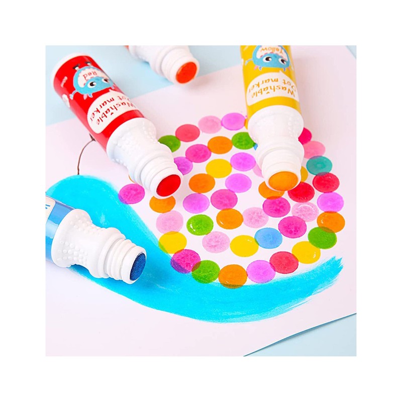 Super Dot Markers (Multicolor) - 8 Pieces