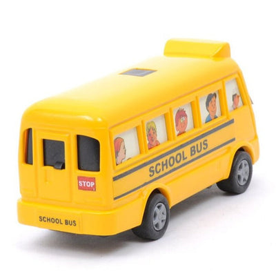 Mini Bus Pull Back Toy Car