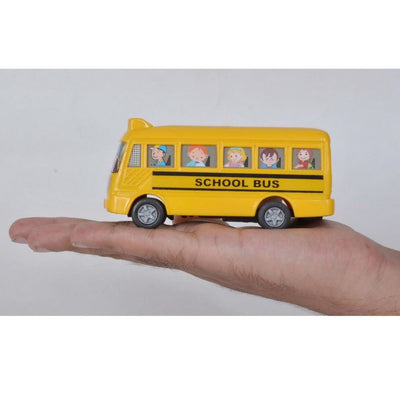 Mini Bus Pull Back Toy Car