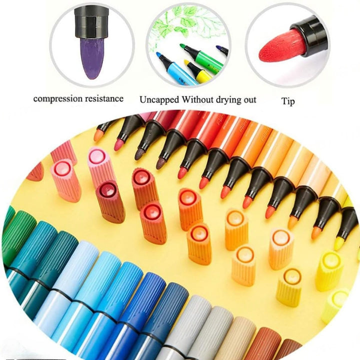 FunBlast Washable Watercolor Pens Set - 24 Watercolor Pens