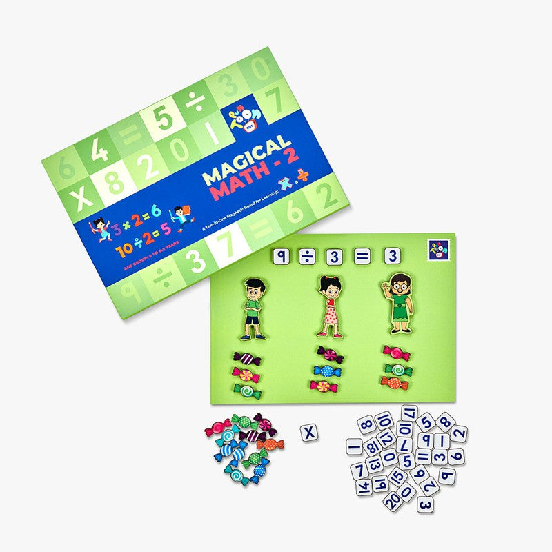 Magical Math-2 Fun Learning Mathematics Board Game For Kids