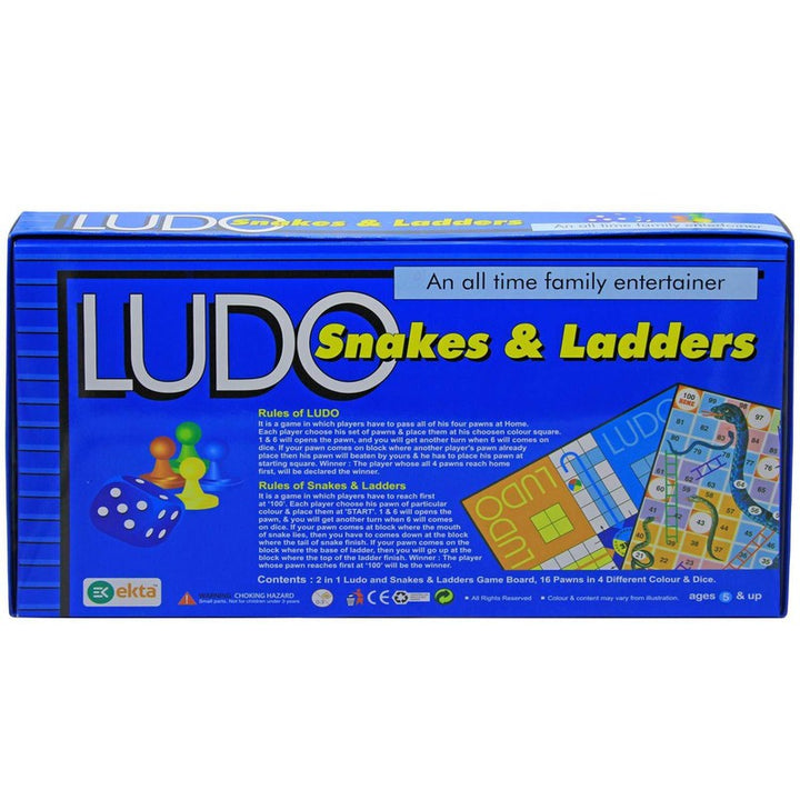 Ludo, Snakes & Ladders Board Game - GG