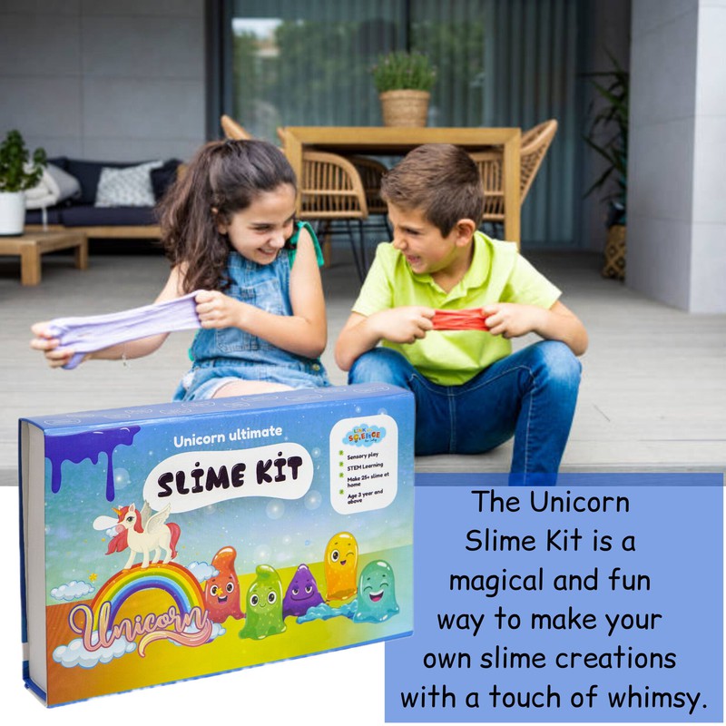 83 Pieces Ultimate Slime Making Kit ( Unicorn and Glow-in-Dark Slime Kit - Make 40+ Slime) Combo Pack of 2