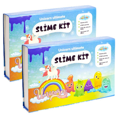 82 Pieces Ultimate DIY Slime Making Kit ( Unicorn Slime Kit- Make 45+ Slime) Combo Pack of 2