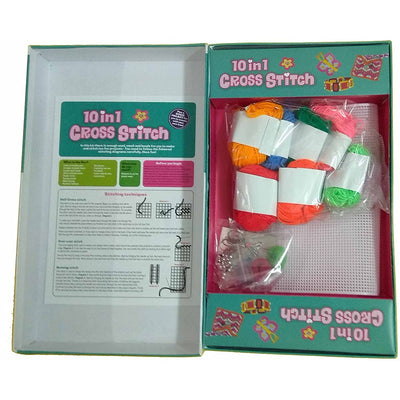 Cross Stitch 10 in 1 Art and Craft Stitching - GG