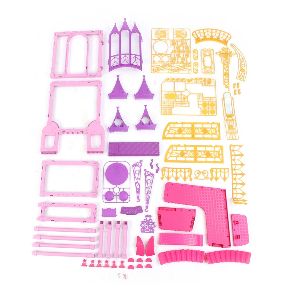 Dream Castle Doll House (38 Accessories)