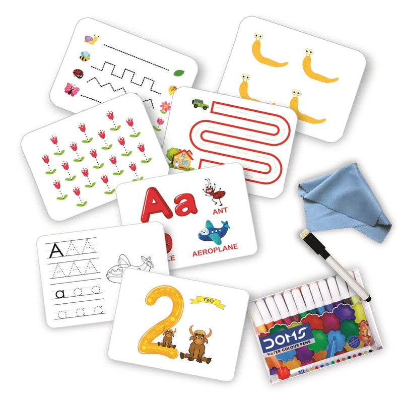 Reusable Early Learning Flash Cards (2-5 Years)