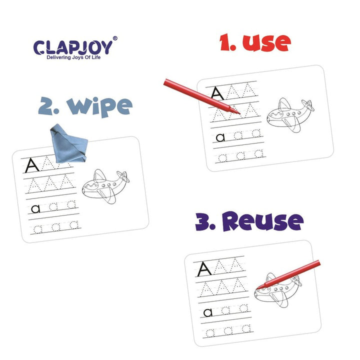 Reusable Early Learning Flash Cards (2-5 Years)