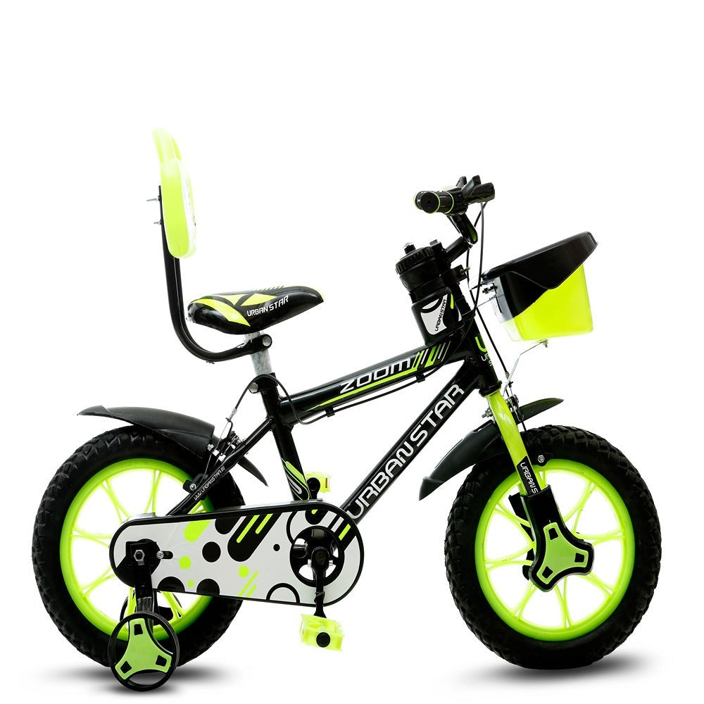 14T Cycle with Training Wheel (Black/Green)| COD not Available