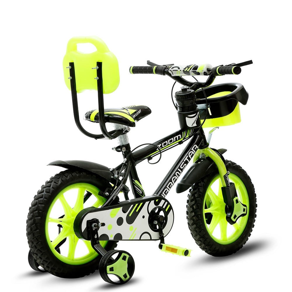 14T Cycle with Training Wheel (Black/Green)| COD not Available