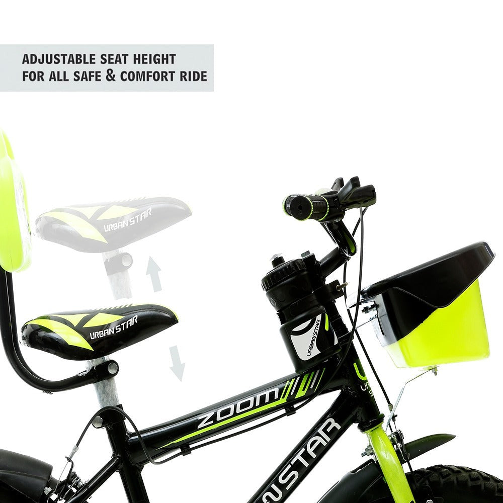 14T Cycle with Training Wheel (Black/Green)| COD not Available