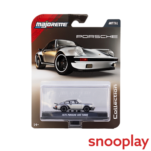 Majorette Original 1975 Porsche 930 Turbo Licensed Diecast Car | 1:64 Scale (7 Years till Grown Ups)