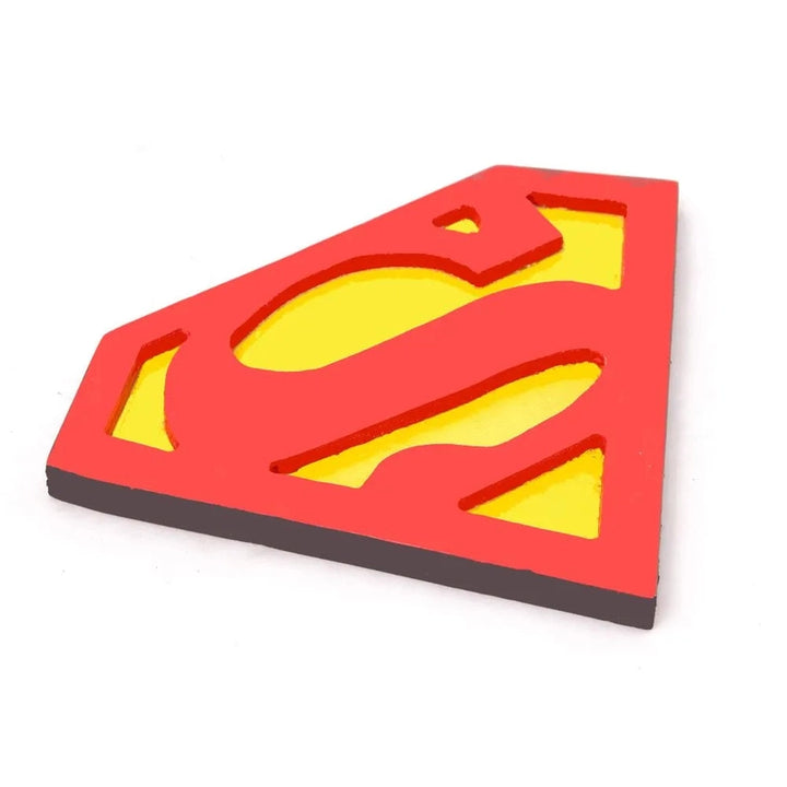 Wooden Superman Symbol Wall Mounts