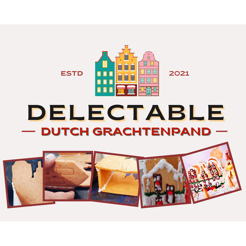 Delectable Dutch Grachtenpand (Gingerbread House Kit)