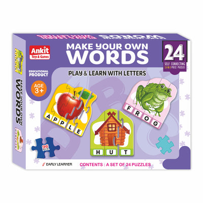 Words Puzzle Game (24 Pieces)