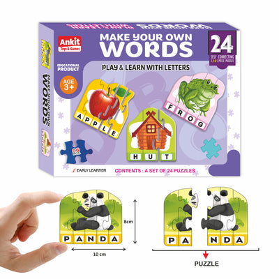 Words Puzzle Game (24 Pieces)