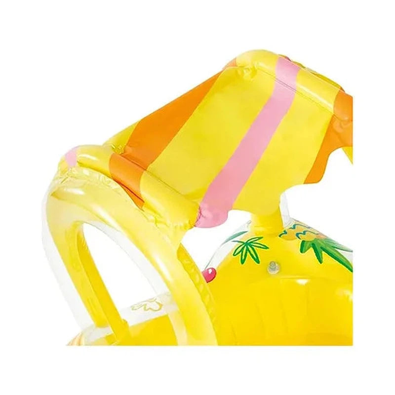 Yellow Kiddie Inflatable Pool Float For Kids | Water Pool Floater For Kids