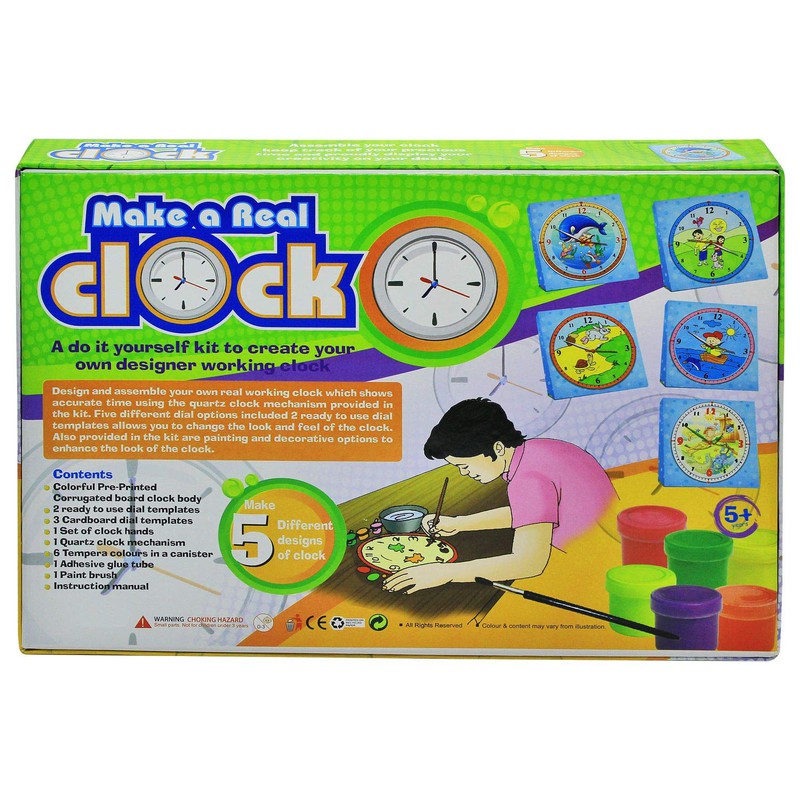 Make a Real Clock (DIY Craft Kit) - GG