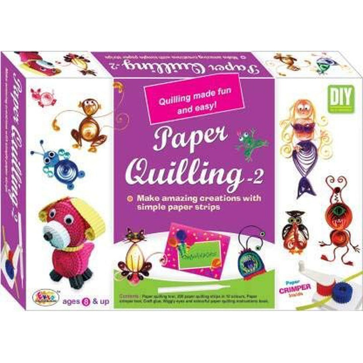 Paper Quilling Set 2 (Creative Craft Kit) - GG